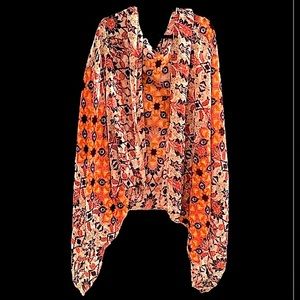 Lulla Collection by Bindya Floral Print Scarf Wrap